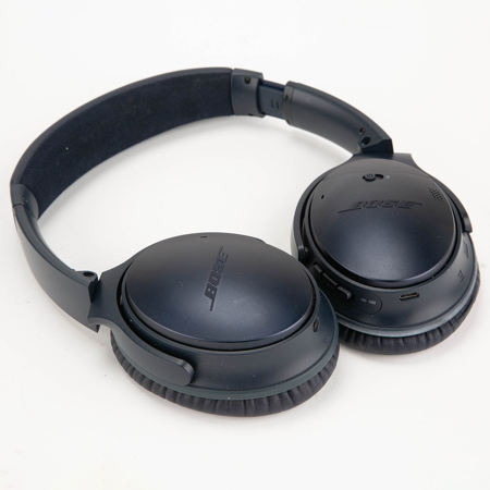 Bose Bose QuietComfort 35 Bluetooth Wireless Noise Cancelling Headphones, Midnight Blue - Limited Edition