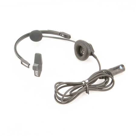 Telex PH-88R5 Single-Sided Lightweight Headset with 6' Cable & A5M Connector