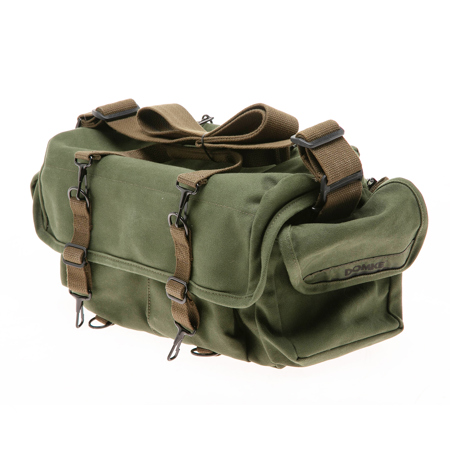 USED Domke F-1X Little Bit Bigger Canvas Camera Bag, Olive.