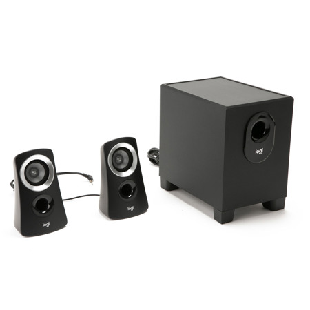 Logitech Z313 Multimedia 25W (RMS) 2.1 Speaker System - SKU#1713269
