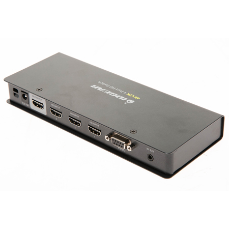 IOGEAR 4Kx2K UHD 4-Port HDMI Switch with RS-232 Support - SKU#1714407