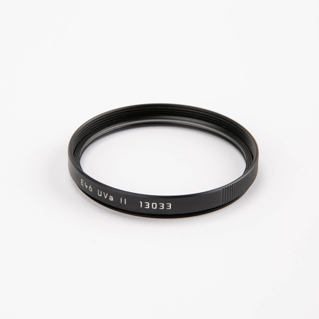 Leica E49 49mm UVa II Glass Filter, Black