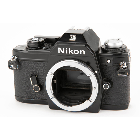 Nikon EM Black SLR Manual Focus Camera Body
