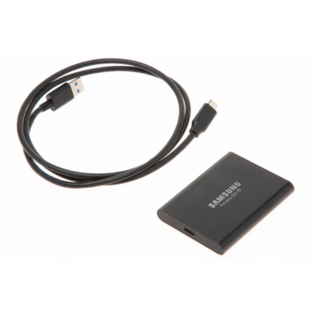 USED Samsung T7 1TB USB 3.2 Portable SSD - Titan Gray SKU#1717648