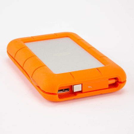 LaCie 1TB Rugged Thunderbolt USB 3.0 Portable Hard Drive - SKU#1719456