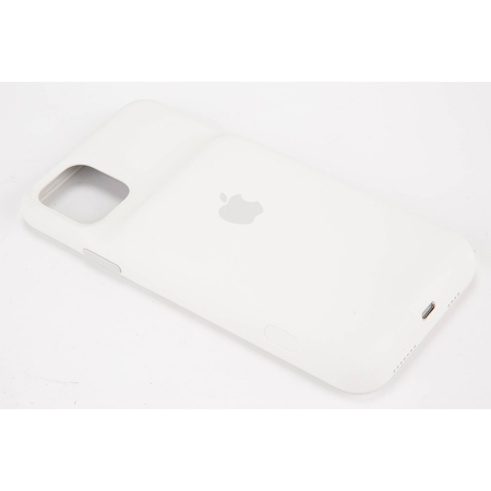 Apple Smart Battery Case with Qi Wireless Charging for iPhone 11 Pro Max, White