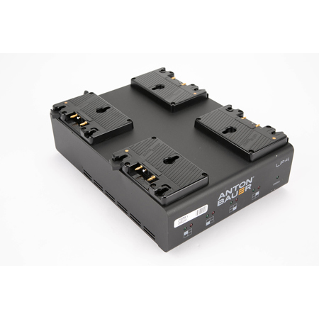 Anton Bauer LP4 Low Profile Quad Gold Mount Battery PowerCharger - SKU#1719754