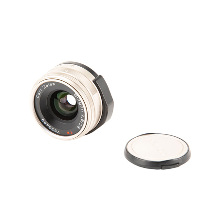 ❁美品❁CONTAX Carl Zeiss Biogon 28mm F2.8 TOP MINT in BOX w/ Hood] Contax Carl Zeiss Biogon T* 28mm f2