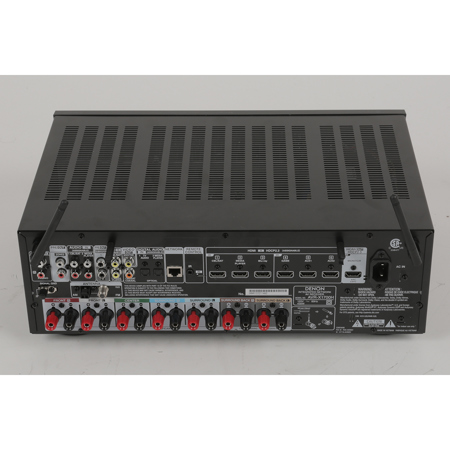 Denon AVR-X1700H 80W 7.2-Channel 8K Network AV Receiver - skU#1721273