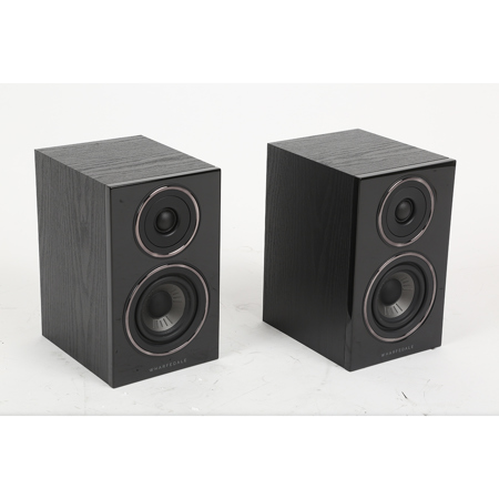 Wharfedale Diamond 12.0 4" 2-Way Bookshelf Speaker - Pair, Black SKU#1722816