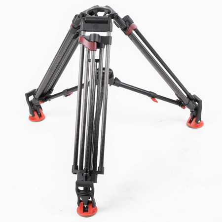 Sachtler Speed-Lock CF Carbon Fiber 2-Stage Tripod Legs with 100mm Bowl, Supports 88 lbs #5586