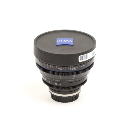 Zeiss Compact Prime CP.2 28mm f/2.1 T* (Feet) Lens with Canon EF EOS Mount.