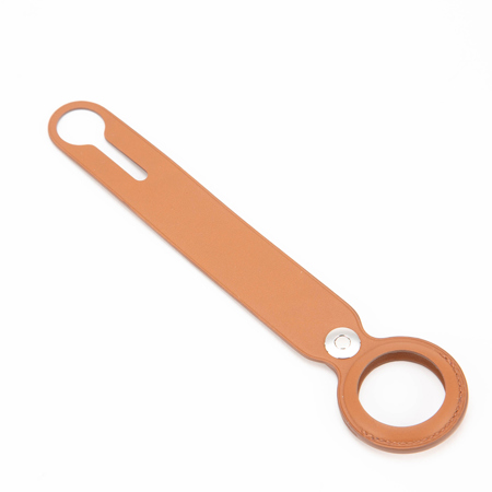 Apple AirTag Leather Loop - Saddle Brown SKU#1723953