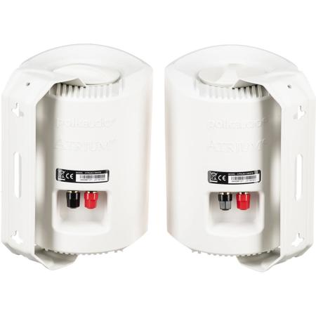Polk Audio Atrium 4 All-Weather Outdoor Loudspeaker - Pair, White SKU#1765330