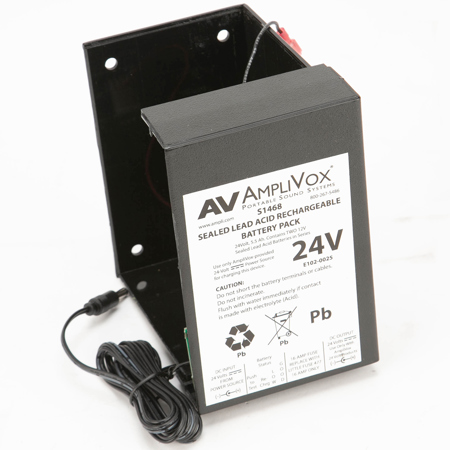 AmpliVox AmpliVox 24V Lectern Rechargeable Battery pack