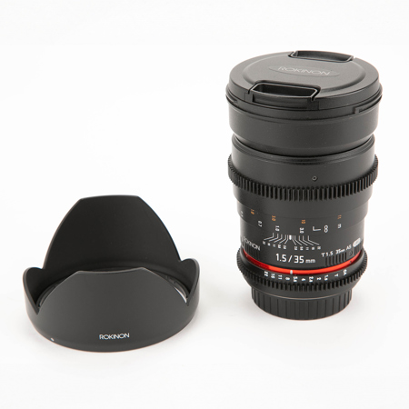 Rokinon 35mm T1.5 Cine DS Lens For Canon EF