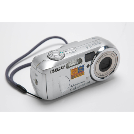 Sony Cybershot DSCP73 4.1MP Digital Camera with 3x Optical Zoom