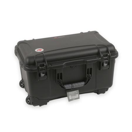 Nanuk Wheeled Series 935 Lightweight NK-7 Resin Waterproof Hard Case With Lid Organizer And Padded Dividers Silver