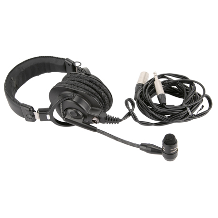 Used Audio-Technica BPHS1 Broadcast Stereo Headset with Dynamic Boom  Microphone BPHS1