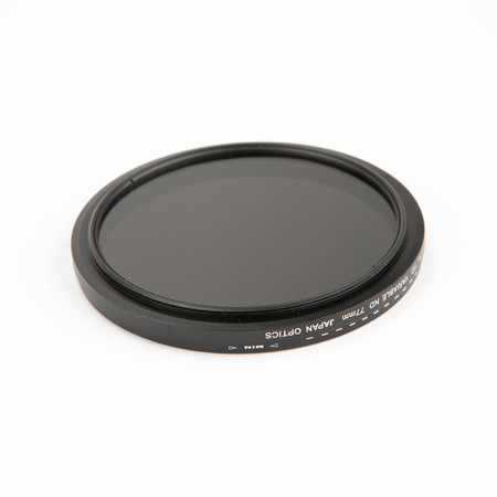 Bower 77mm Variable Neutral Density (ND) Filter - 2 to 8 Stops
