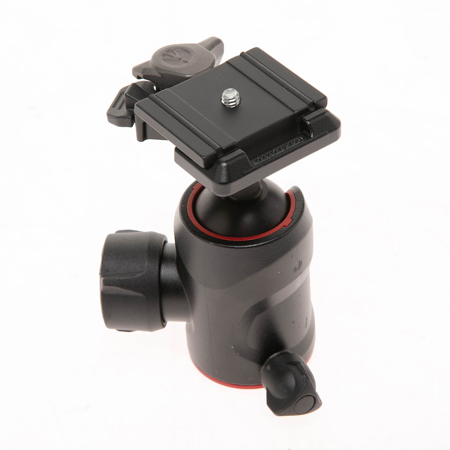 Manfrotto 496 Center Ball Head with 200PL-PRO Quick Release Plate - SKU#1728017