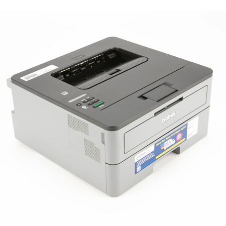 Brother HL-L2350DW Monochrome Compact Wireless Duplex Laser Printer, 32ppm Black, 2400x600dpi, 250 Sheet Input Tray