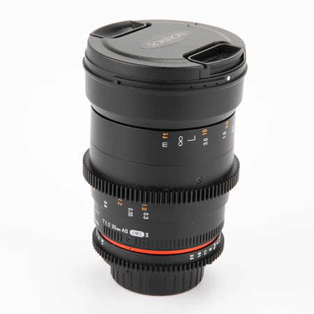 Rokinon 35mm T1.5 Cine VDSLR Wide-Angle Lens for Nikon F Mount - SKU#1728547