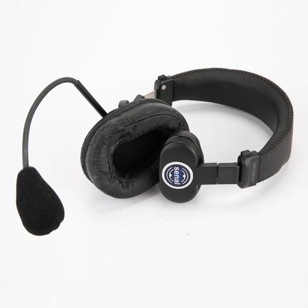 Senal SMH-1010CH Single-Sided Communication Headset for Mixers - SKU#1728619