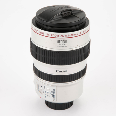 Canon 16x Zoom Image Stabilized XL 5.5-88mm IS II Video Lens For XL-2/XL1/XL1s