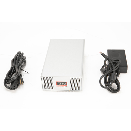 ATTO Technology SH 1068 10Gb/s Thunderbolt to 6Gb/s SAS/SATA Desklink SKU1728726