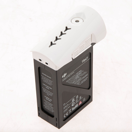 Used DJI TB47 4500mAh LiPo Intelligent Flight Battery for Inspire