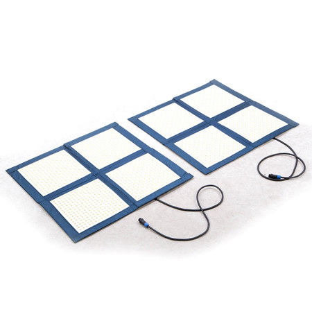 USED Intellytech LiteCloth LC-160 Foldable 2 x 2 LED Two-Mat Kit