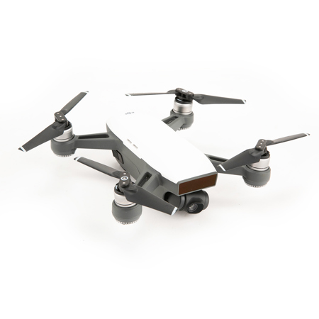 DJI Spark Mini Drone with Remote Controller Combo - Alpine White SKU#1731656
