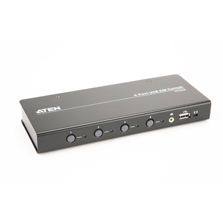 ATEN CS724KM 4-Port USB Keyboard/Mouse Switch - SKU#1732383
