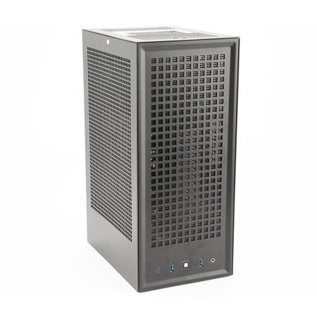 HYTE Revolt 3 ITX Small Form Factor Case with 700W Gold SFX Power Supply, Black