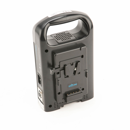 IndiPRO PD2BCH V-Mount Dual Battery Charger with XLR Output - SKU#1733265