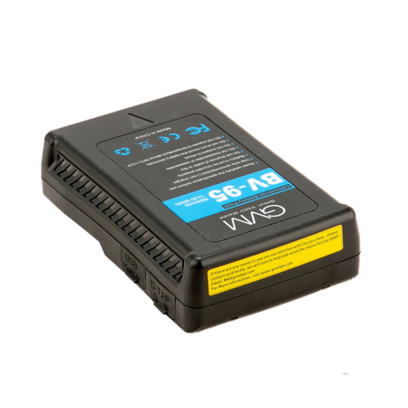 GVM BV-95 95Wh 14.8V 6600mAh Lithium-Ion V-Mount Battery with D-Tap and DC Outputs
