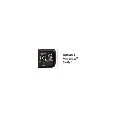 Comtek M-216 Option 1 Frequency Synthesized & Wireless Personal Transmitter