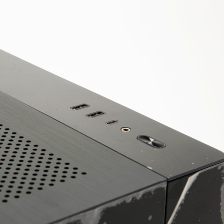 Lian-Li O11 Dynamic Mini Tower Tempered Glass Gaming Computer Case, Black