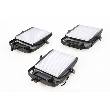 Used Litepanels Astra 3X Bi Color LED 3 Light Kit SKU 1738518 935 3209