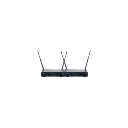 VocoPro Digital-Play-8 Eight-Channel UHF Digital Headset and Lapel Mic System