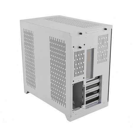 Lian-Li PC-O11DW Dynamic Mid Tower Tempered Glass Computer Case - White #1742651