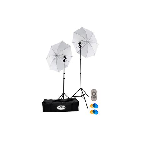 Savage 500W Daylight LED Studio Light Kit - SKU#1742689