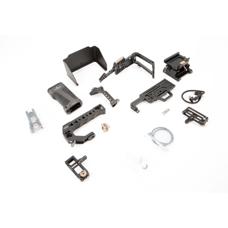 Tilta Tiltaing BMPCC 4K/6K Advanced Camera Cage Kit with Quick Release Top Handle and Side Handle, Black