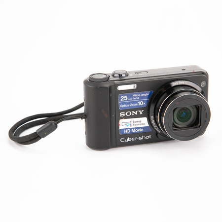 Sony Cyber-Shot DSC-H70/B Digital Camera with 10x Optical Zoom, 25mm Wide Lens, Black
