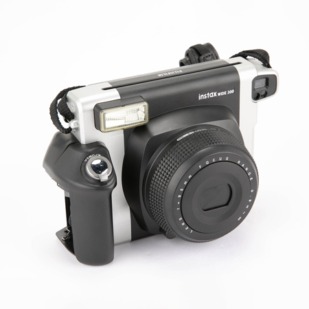 Fujifilm INSTAX Wide 300 Instant Film Camera, Retractable 95mm f/14 Lens, 0.37x Optical Viewfinder and Target Spot, Built-In Flash and LCD Screen