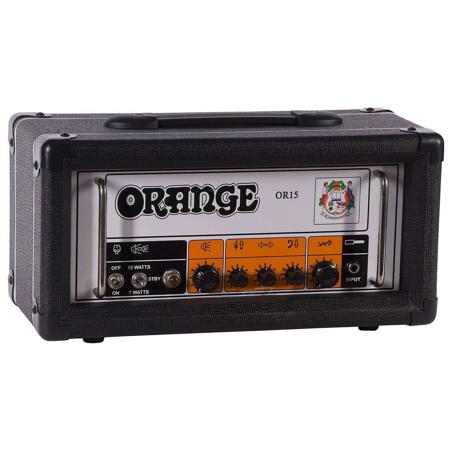 Orange OR15 15W 1-Channel Guitar Amplifier Tube Head - Black SKU#1751976