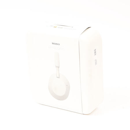 Sony WH-1000XM5 Wireless Closed-Back Over-Ear Noise Cancelling Headphones, Silver