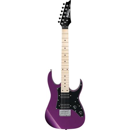 Ibanez miKro Series GRGM21M Electric Guitar, 24 Frets, GRGM Bolt-On Maple Neck, Maple Fretboard, Passive Pickup, Metallic Purple