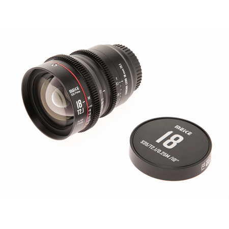 Used Meike 18mm T2.1 Super35 Cinema Prime Lens - (EF Mount) SKU#1754989